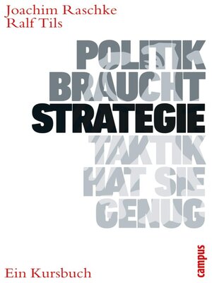 cover image of Politik braucht Strategie--Taktik hat sie genug